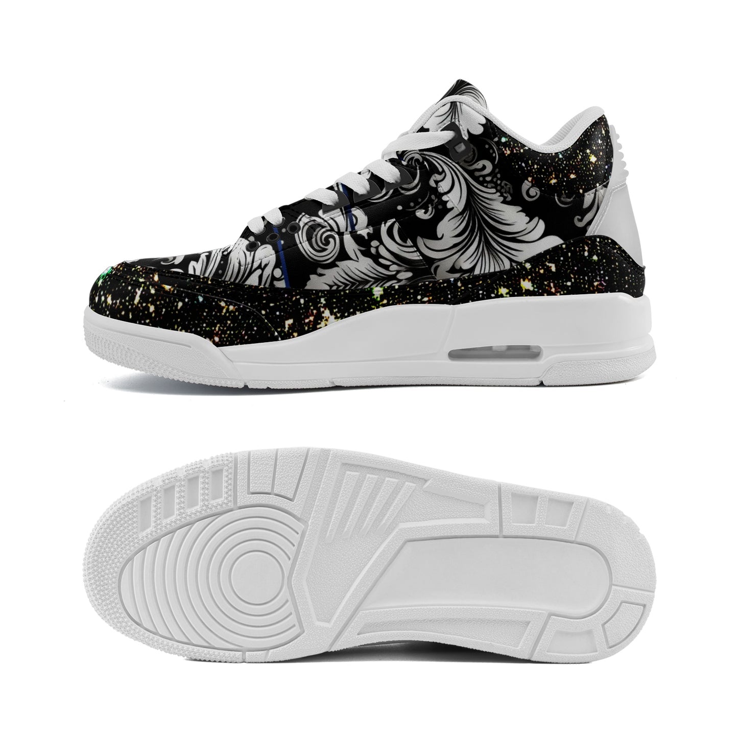 fullbreedcustom Unisex Non Slip Sneakers Lace Up Fashion Shoes