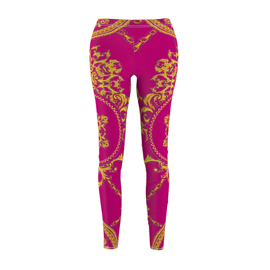 Women's Cut & Sew Casual Leggings (AOP)