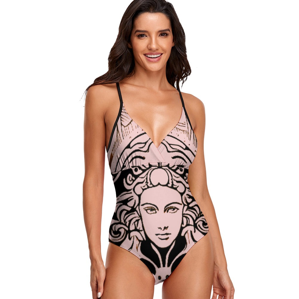 kokorepublic Sexy Female Sling One Piece Swimsuit