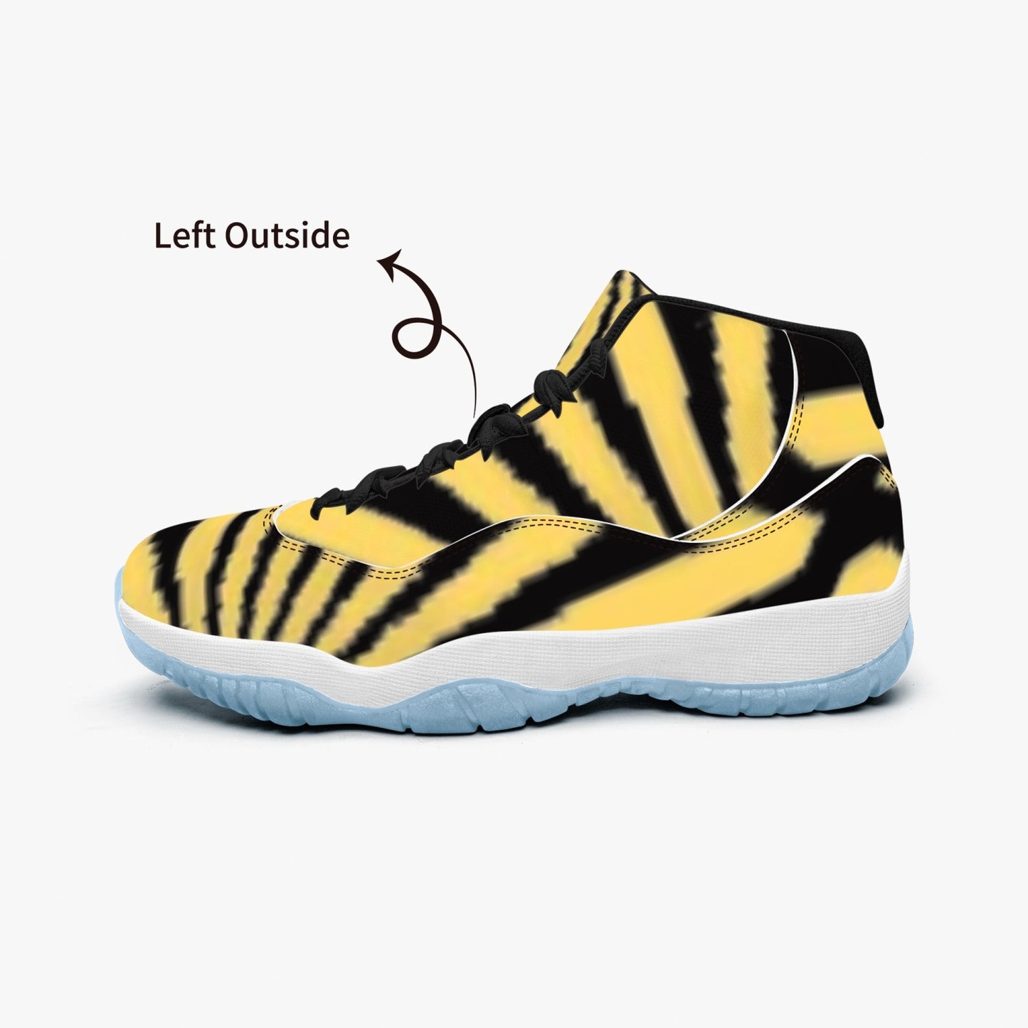 522.  AJ11 Basketball Sneakers -Blue Sole