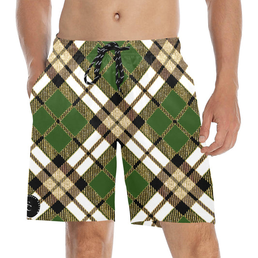 kokorepublic Men's Mid-Length Beach Shorts (L51)