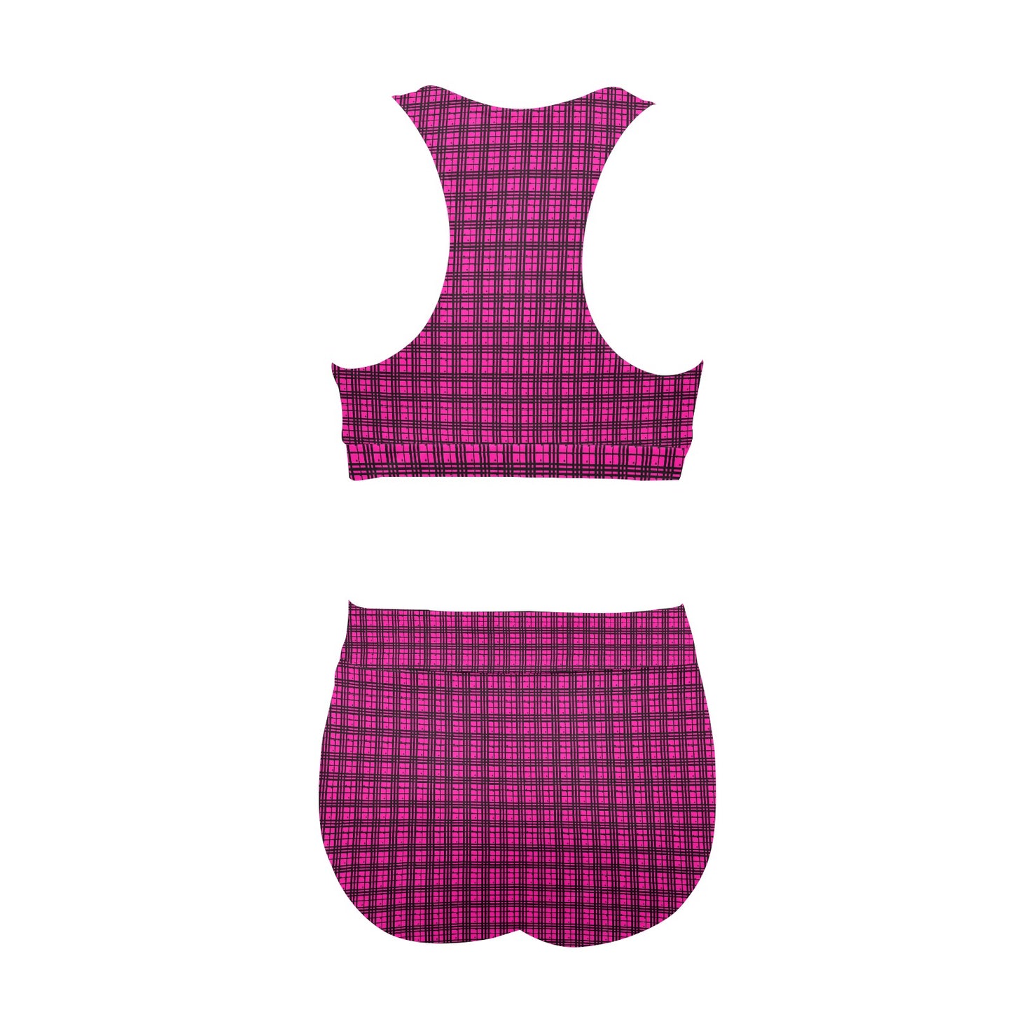 kokorepublic Women's Crop Top Bikini Set (S21)