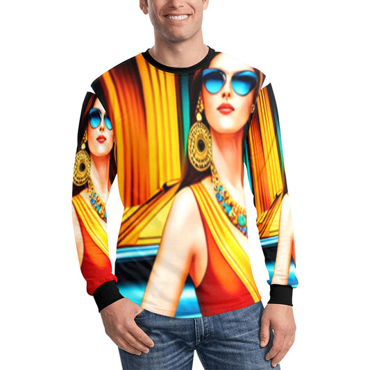 FullbreedClothing     Men's Long Sleeve T-shirt(ModelT51)