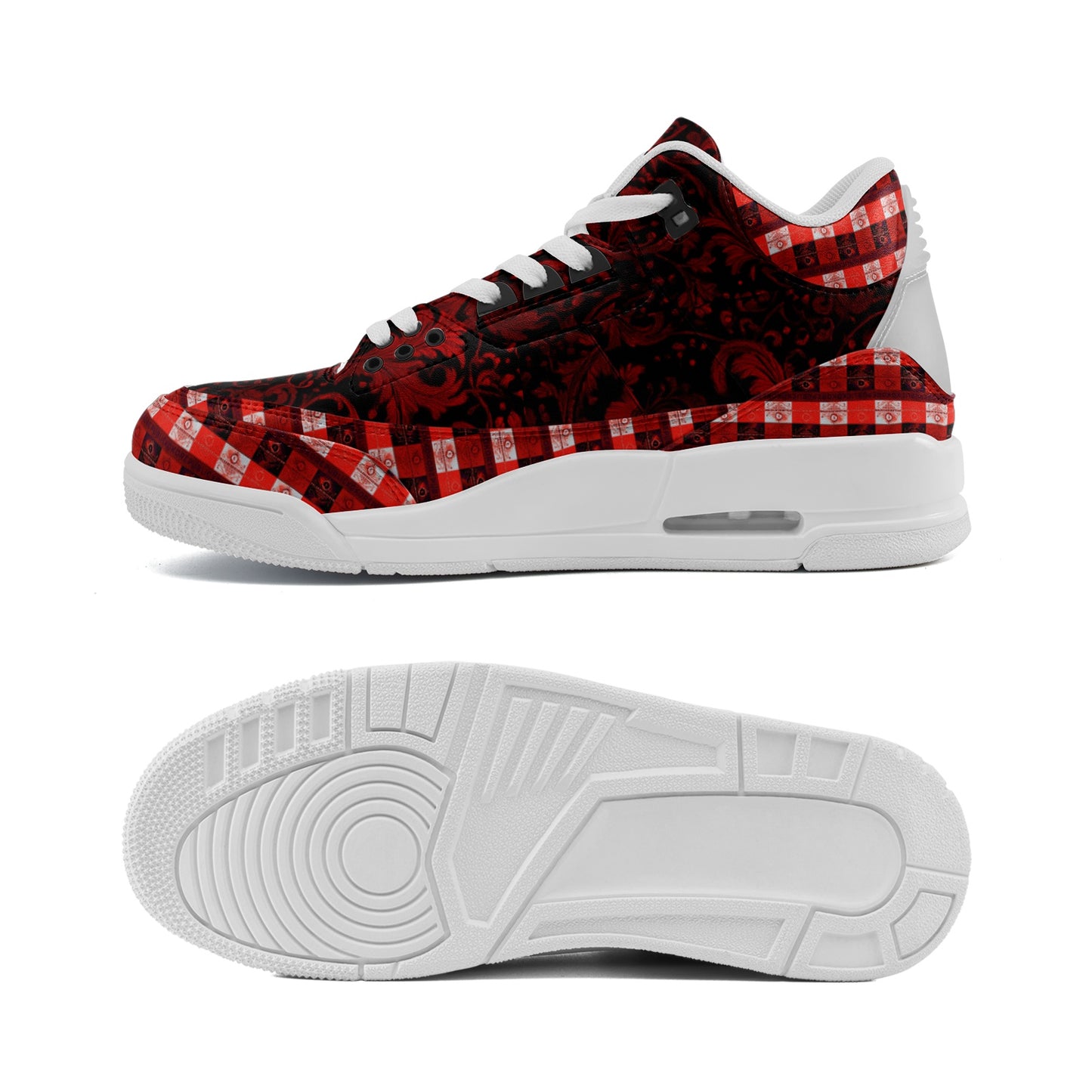 fullbreedcustom Unisex Non Slip Sneakers Lace Up Fashion Shoes
