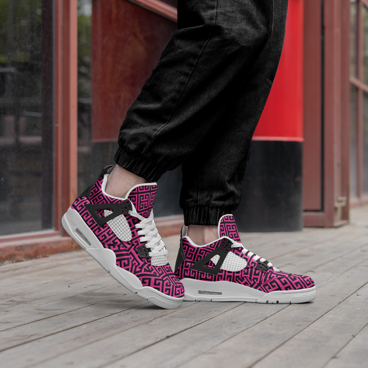 Unisex Non Slip Lace Up Breathable Fashion Sneakers