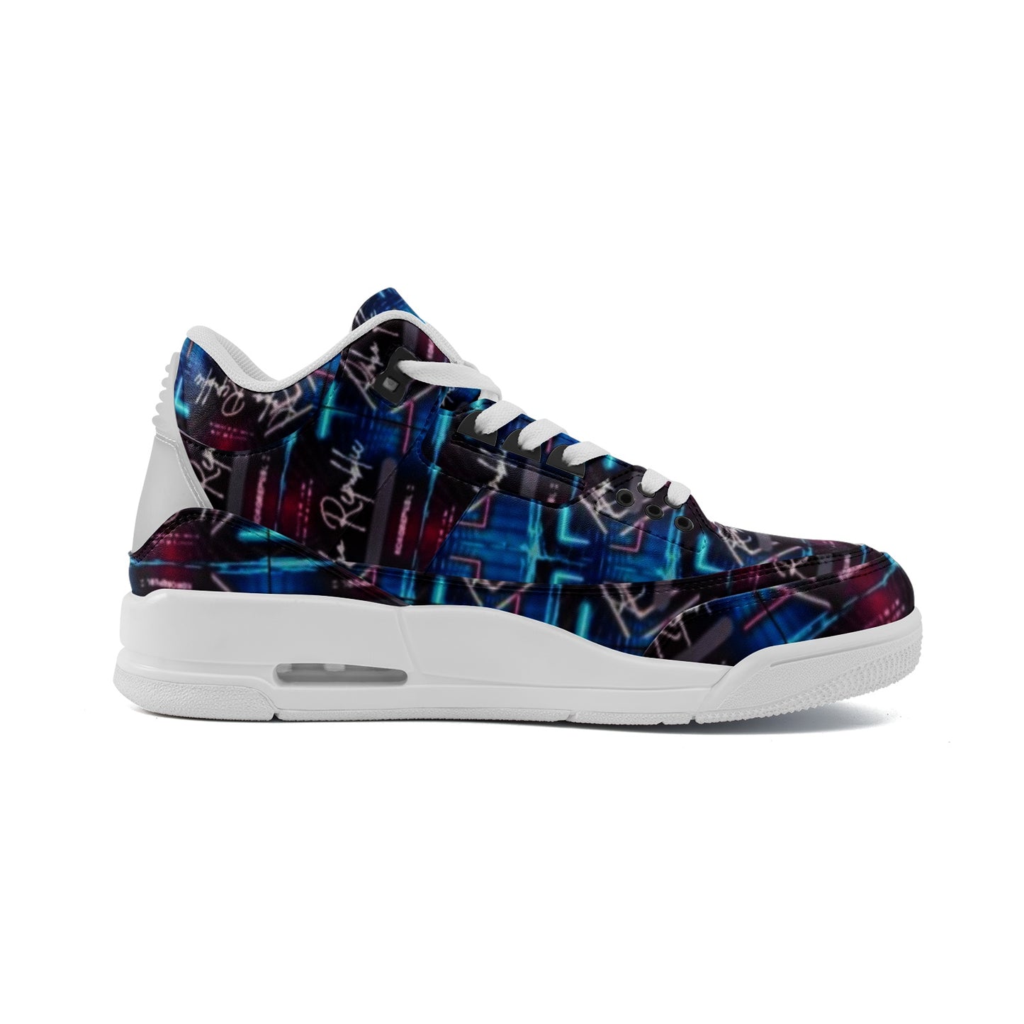 Unisex Non Slip Sneakers Lace Up Fashion Shoes