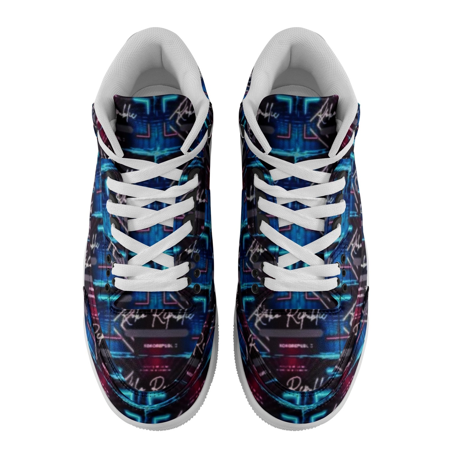 Unisex Non Slip Sneakers Lace Up Fashion Shoes
