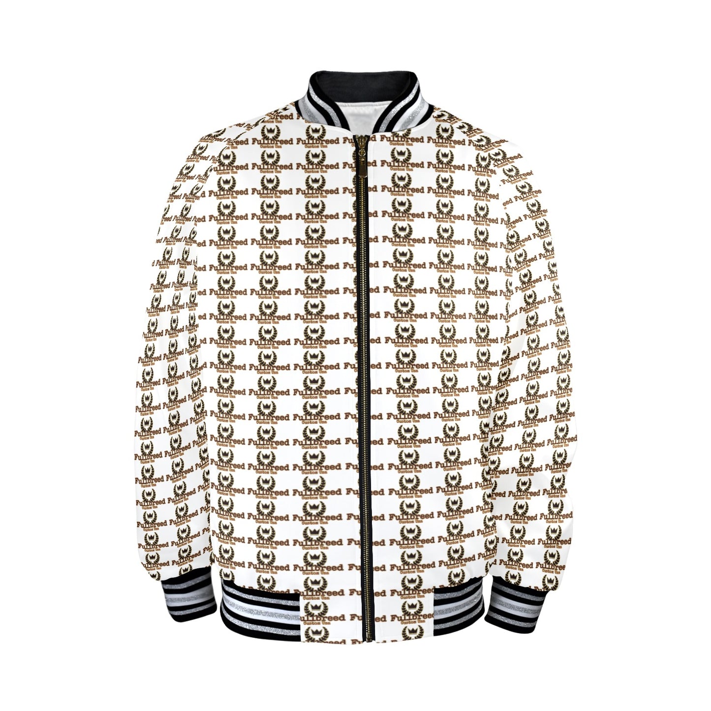 kokorepublic   New Men's Striped Trim Bomber Jacket