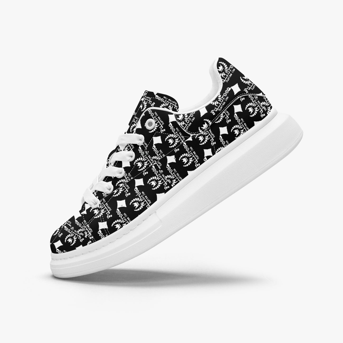 FullbreedCustom 978. Leather Oversized Sneakers - Tongue Printable