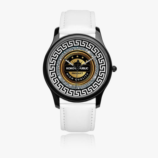 kokorepublic 149. Black Type Classic Quartz Watch