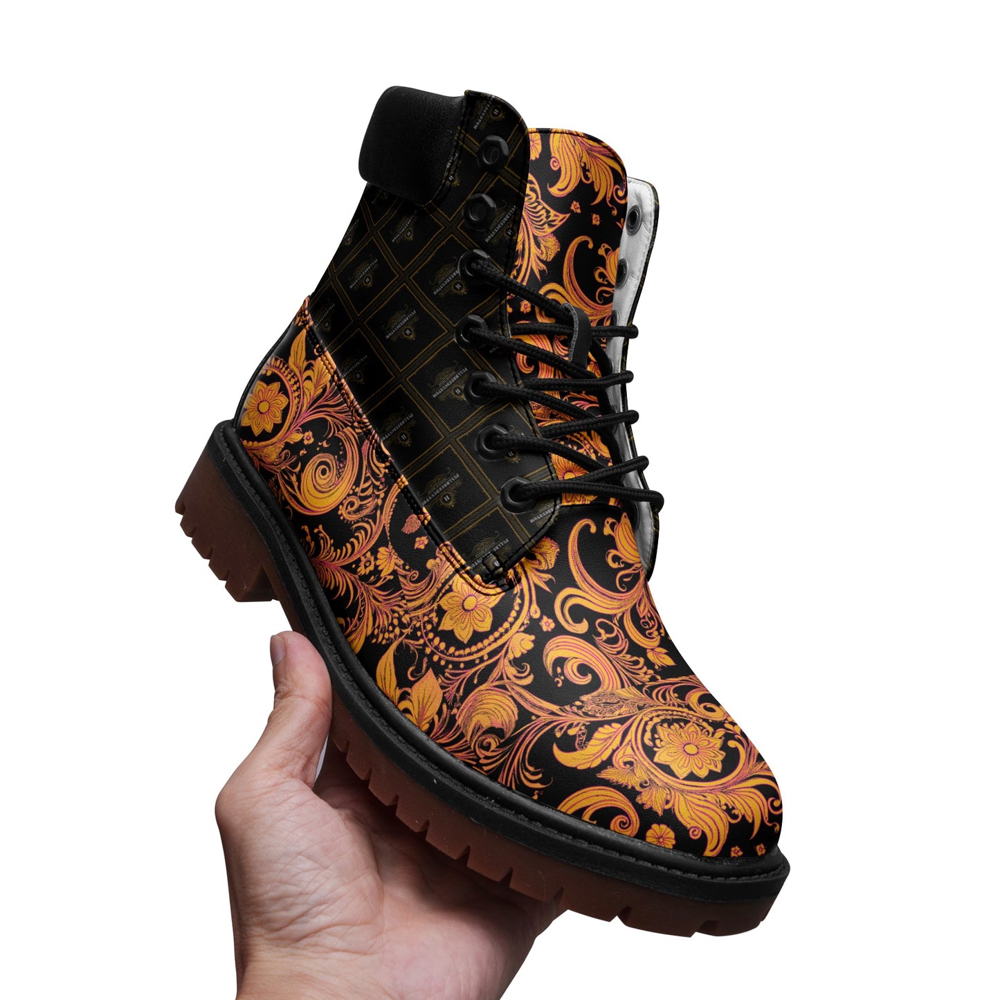 Premium Lightweight Microfiber Leather Chukka Boots