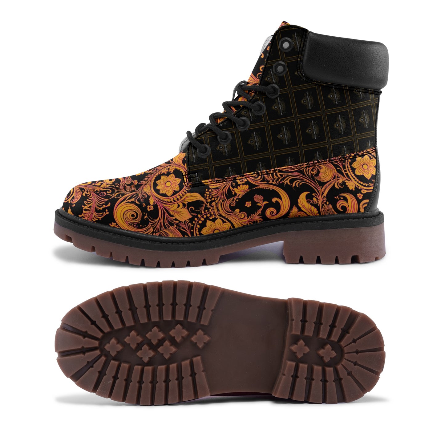 Premium Lightweight Microfiber Leather Chukka Boots