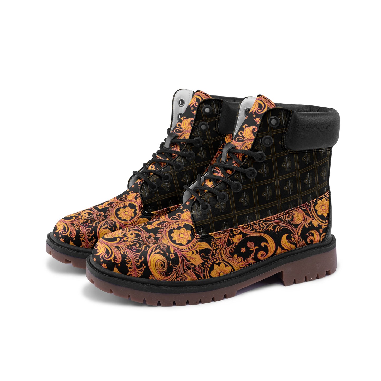 Premium Lightweight Microfiber Leather Chukka Boots
