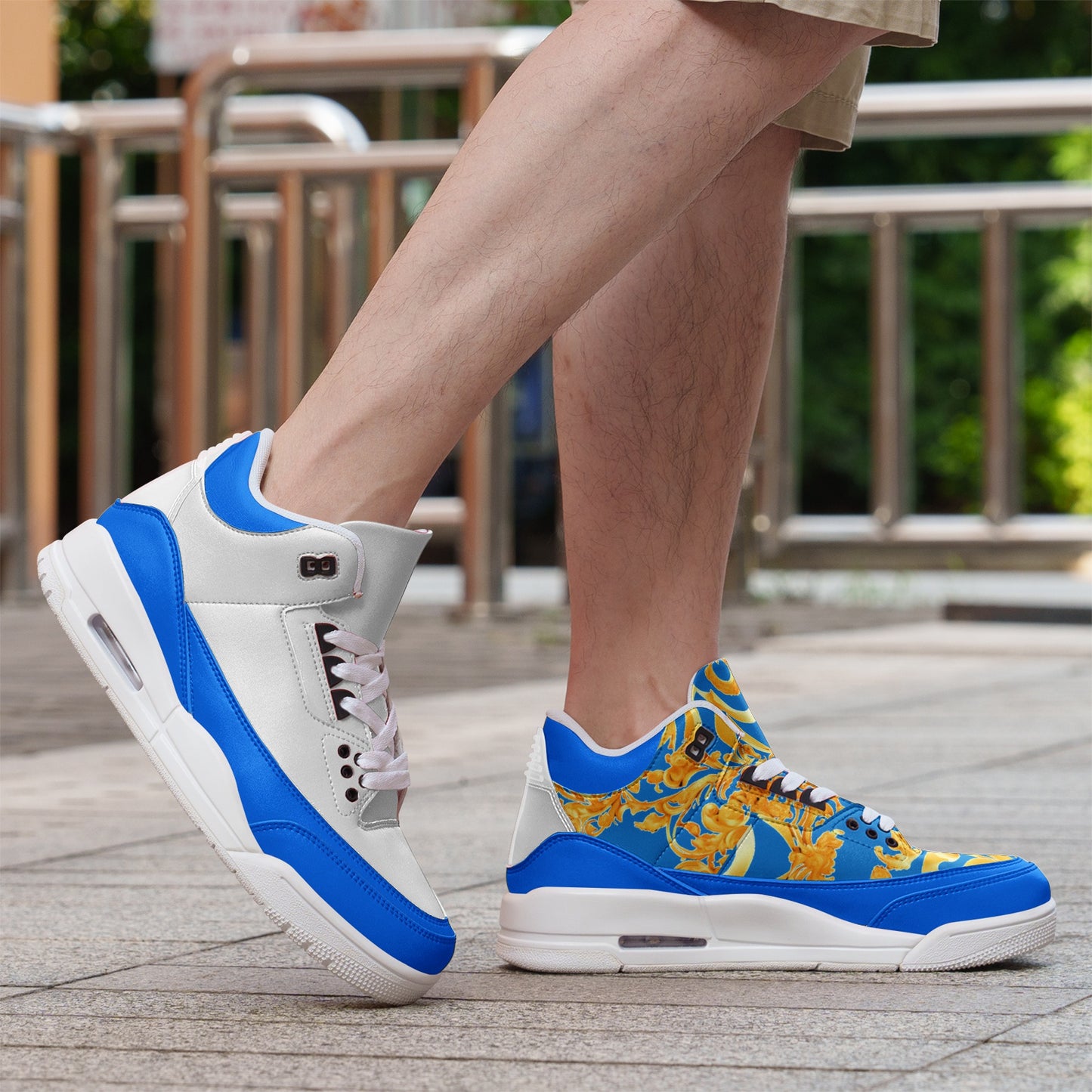 Unisex Non Slip Sneakers Lace Up Fashion Shoes