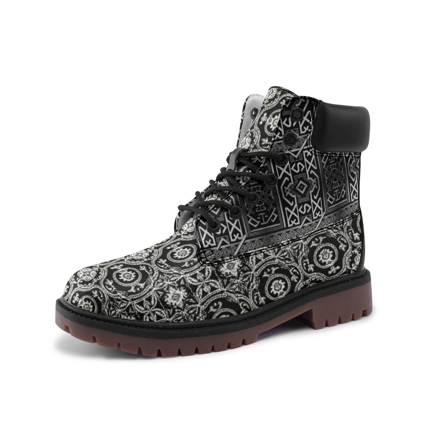 Premium Lightweight Microfiber Leather Chukka Boots