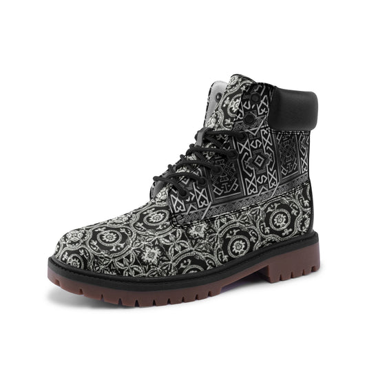 Premium Lightweight Microfiber Leather Chukka Boots