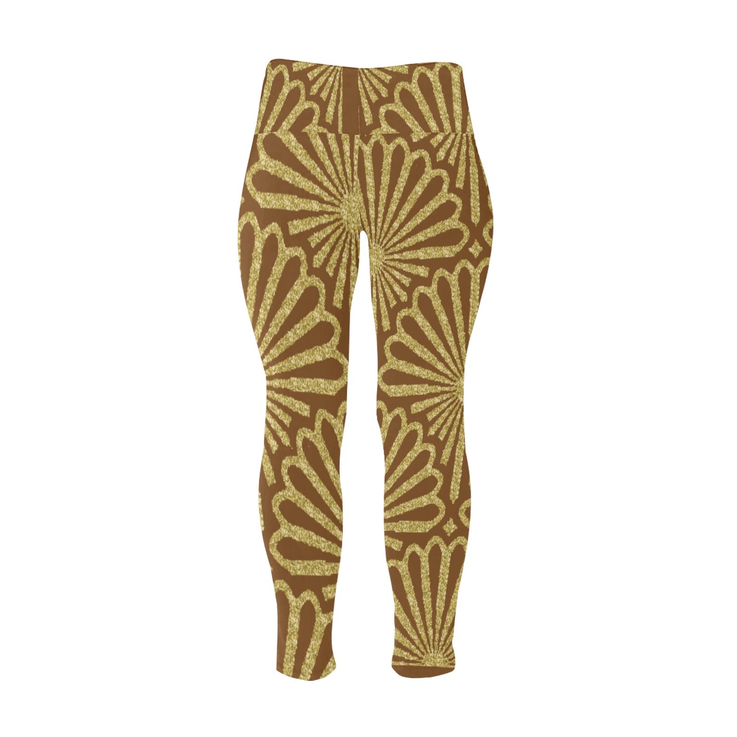 kokorepublic Women's High Waist Leggings(Plus Size)(ModelL45)