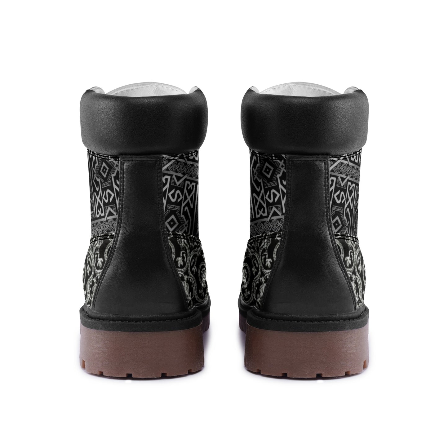 Premium Lightweight Microfiber Leather Chukka Boots