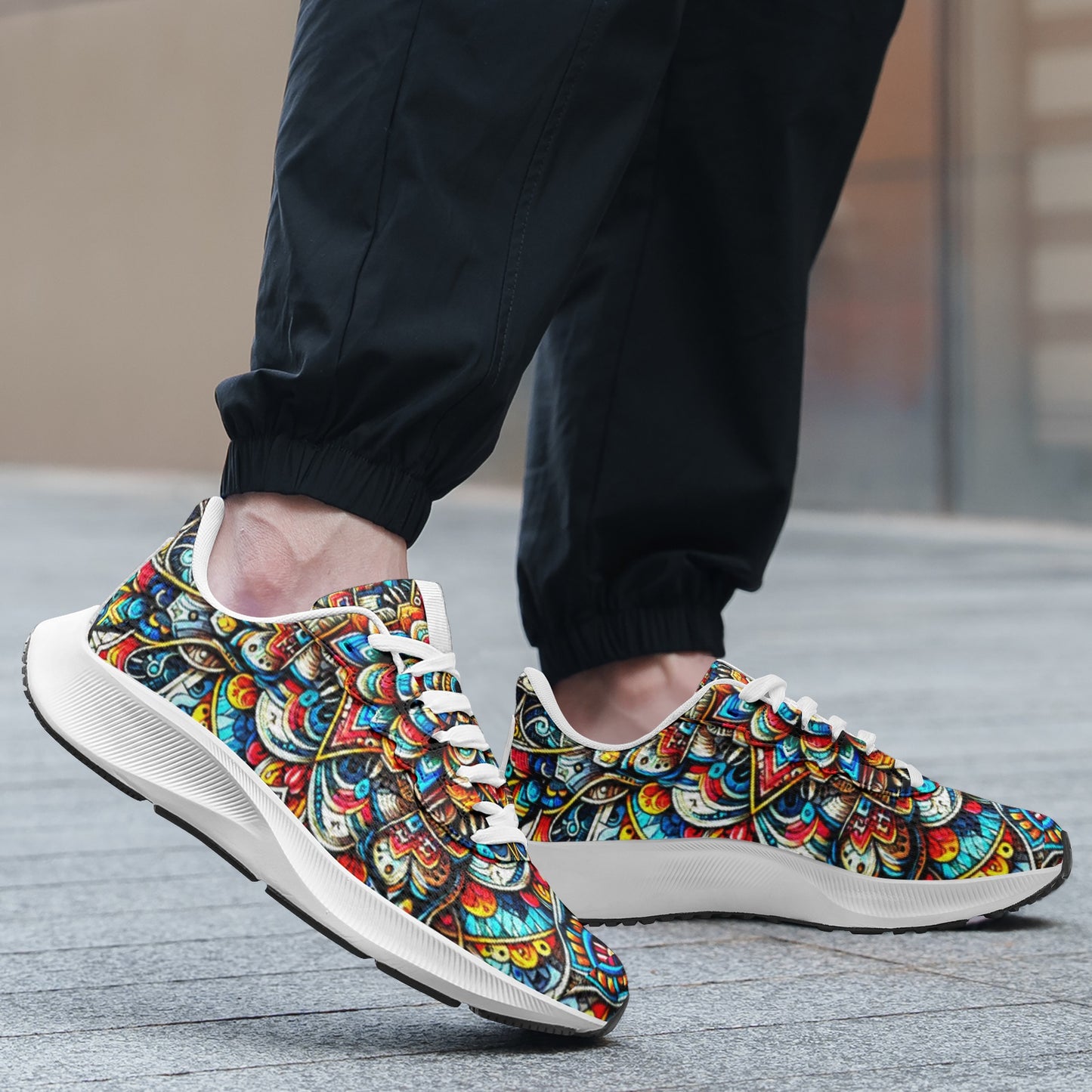 kokorepublic Unisex Mesh Tech Performance Running Shoes