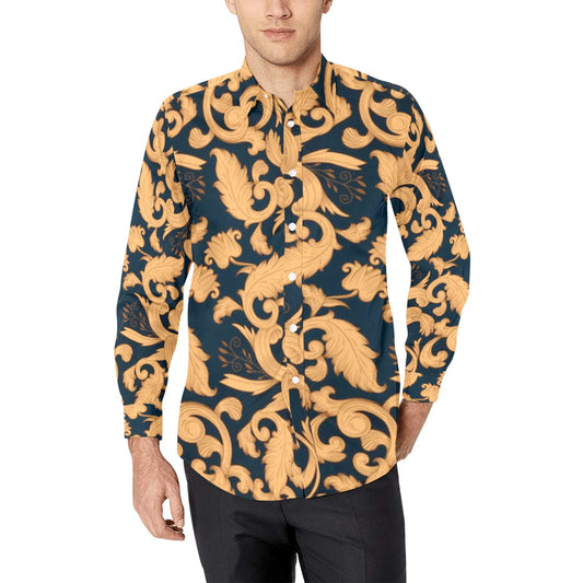 Men's All Over Print Long Sleeve Shirt(Model T61)