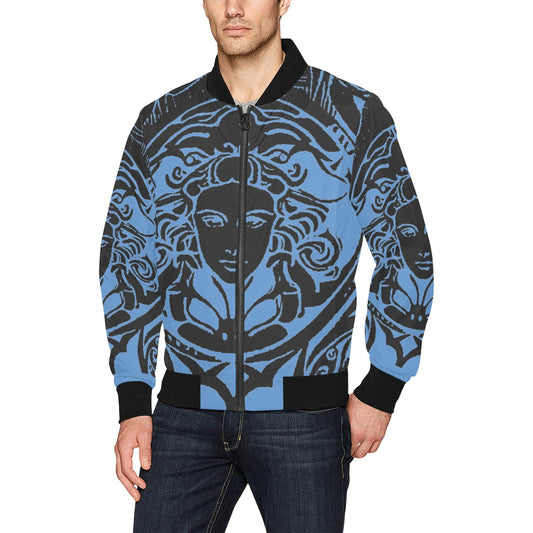 kokorepublic Men's All Over Print Bomber Jacket (Model H31)