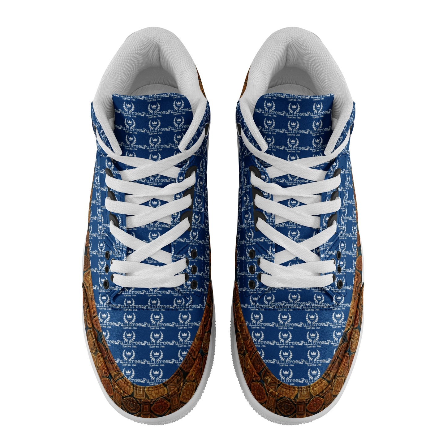 fullbreedcustom Non Slip Sneakers Lace Up Fashion Shoes