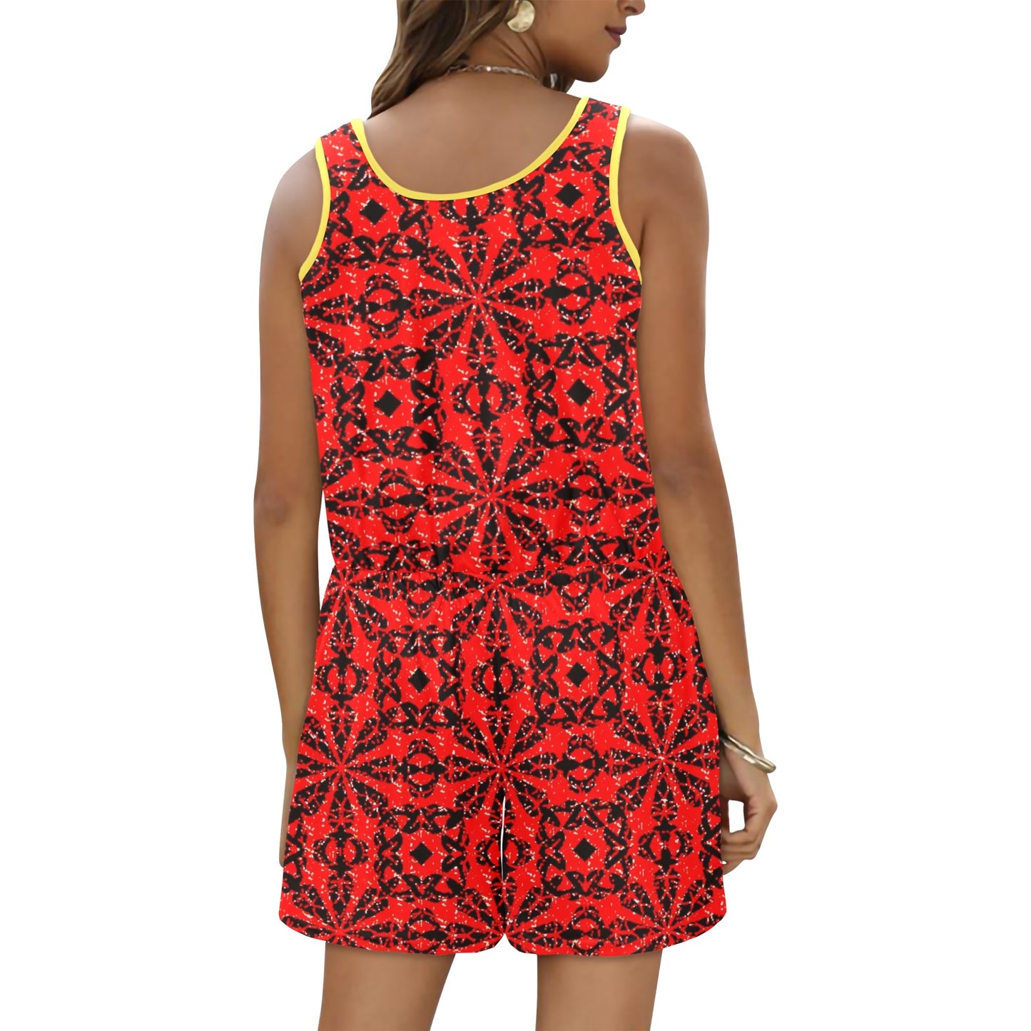 kokorepublic  Vest Short Jumpsuit (Sets 15)