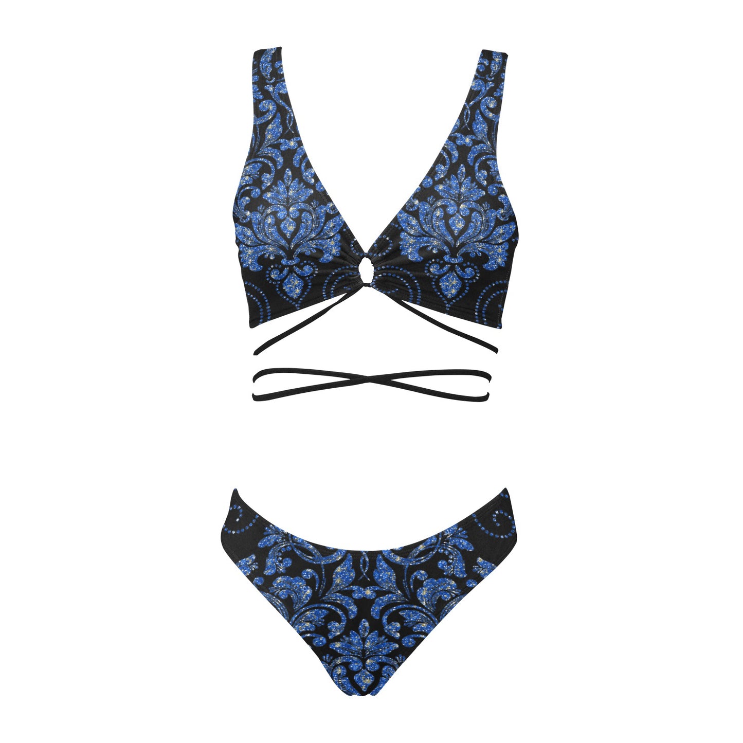 kokorepublic  Women's Cross String Bikini Set (S29)