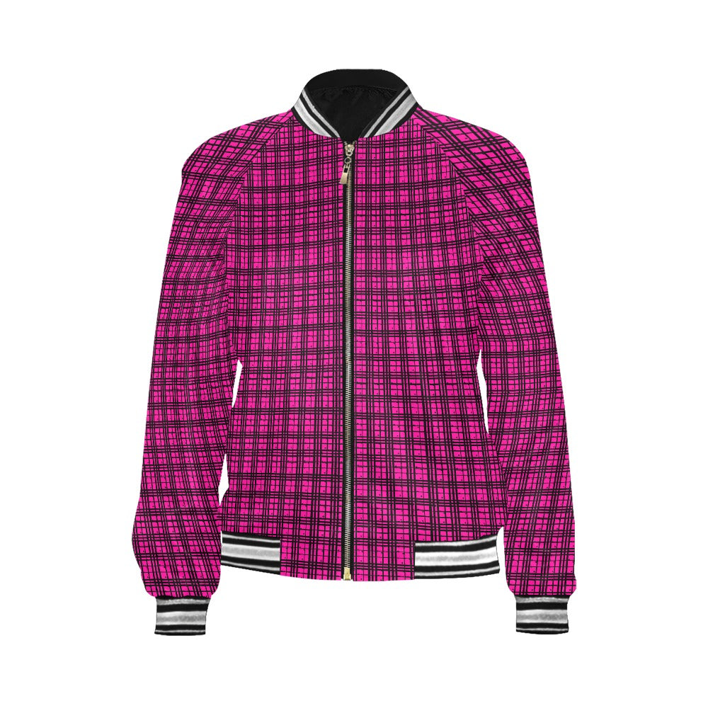 Women's Horizontal Stripes Jacket (Model H21)