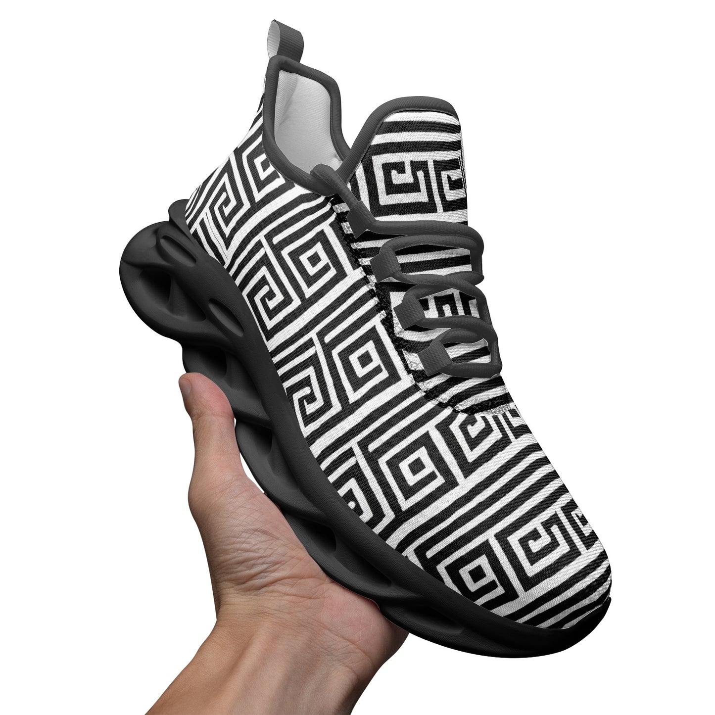 kokorepublic Unisex Bounce Mesh Knit Sneakers