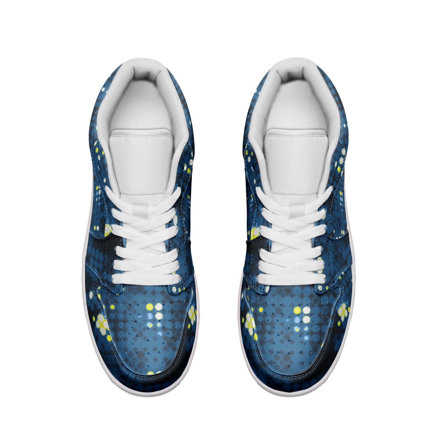 kokorepublic Unisex Low Top Leather Sneakers
