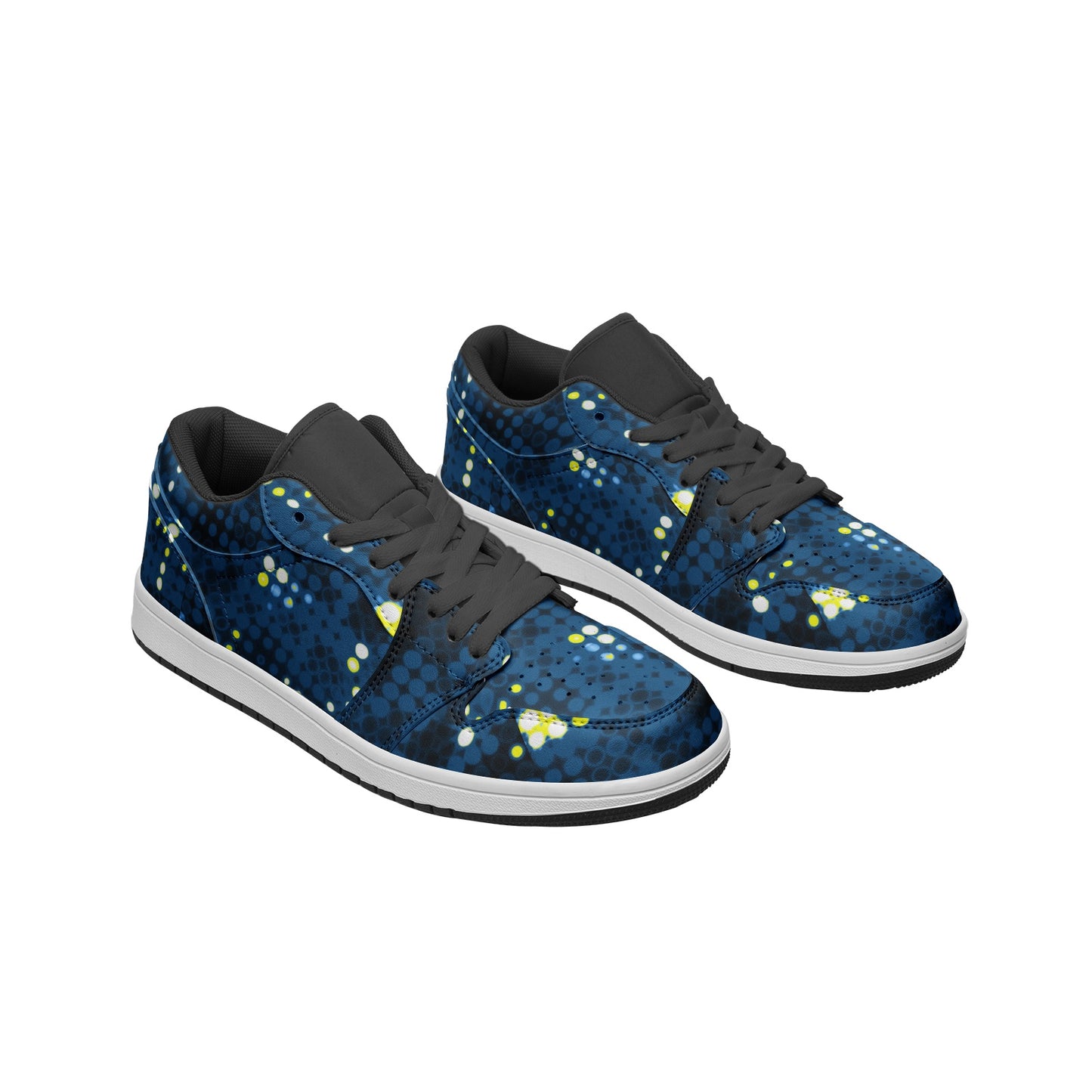 kokorepublic Unisex Low Top Leather Sneakers