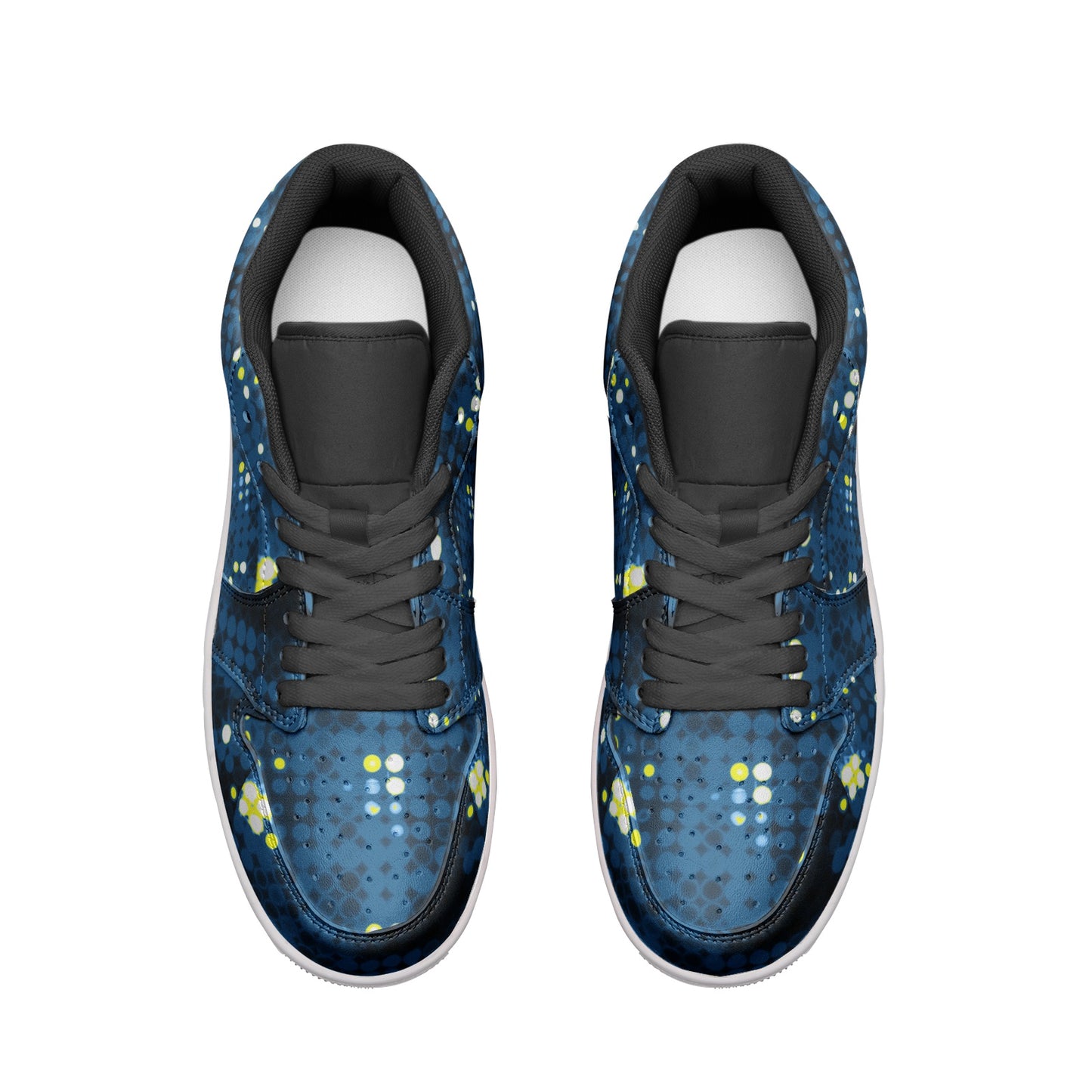 kokorepublic Unisex Low Top Leather Sneakers