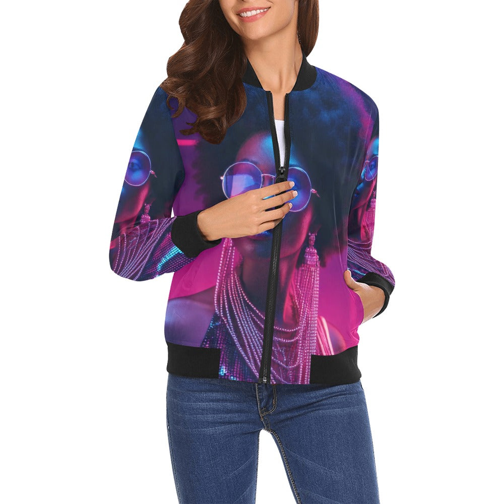 kokorepublic    Print Bomber Jacket for Women ( H19)