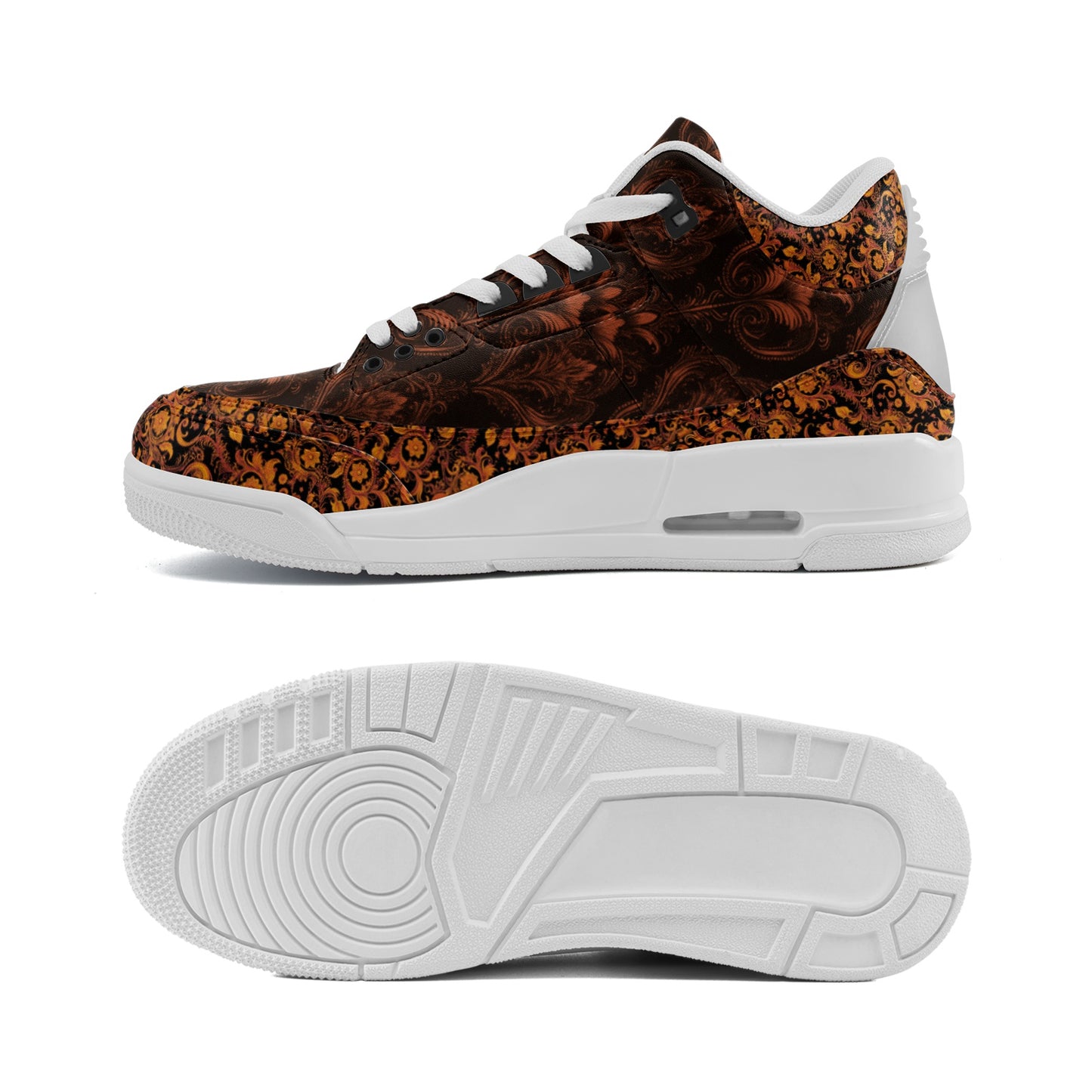 fullbreedcustom Unisex Non Slip Sneakers Lace Up Fashion Shoes