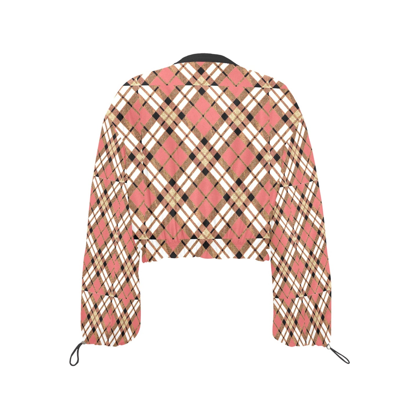 kokorepublicboutique Women's Chiffon Cropped Jacket (Model H30)