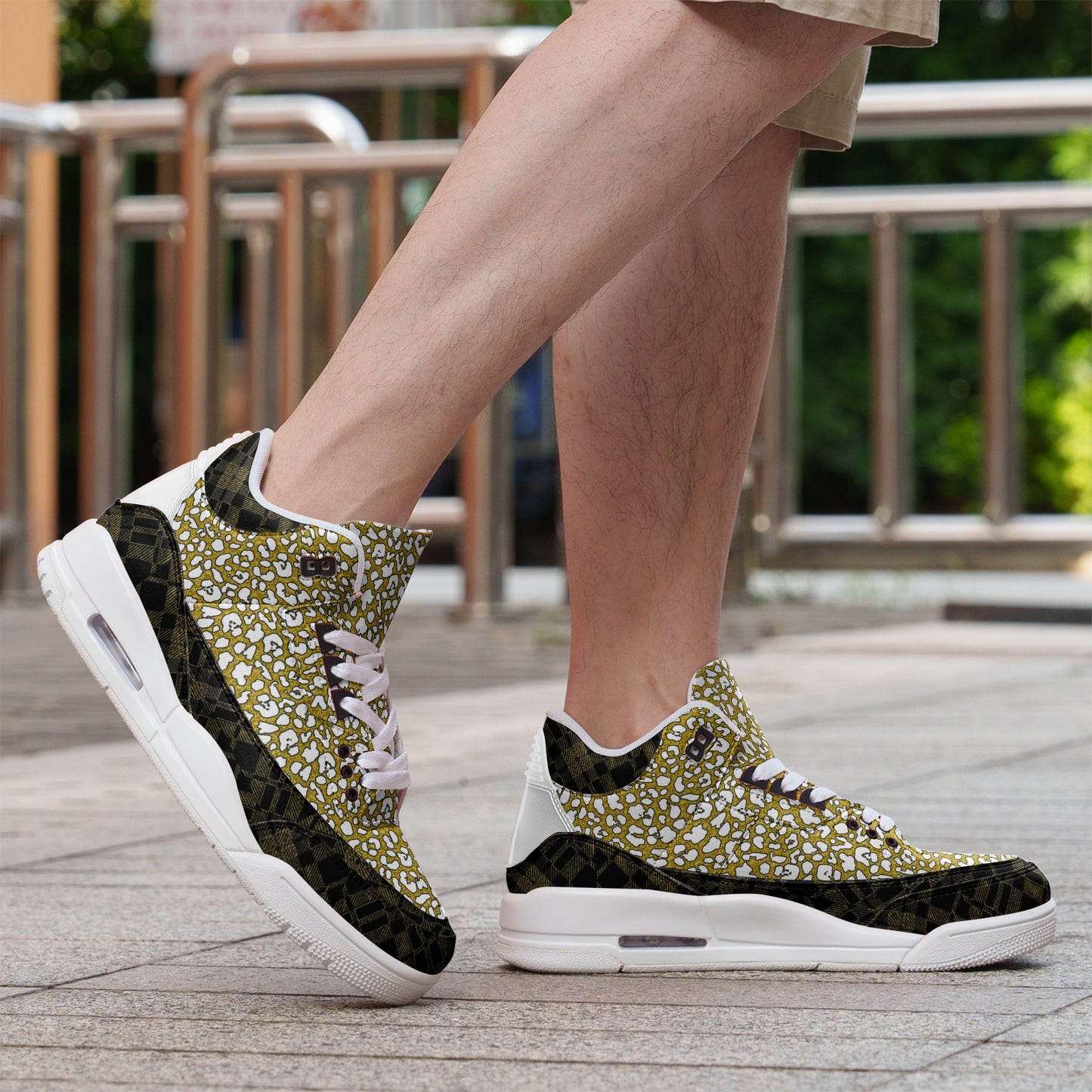 Unisex Non Slip Sneakers Lace Up Fashion Shoes
