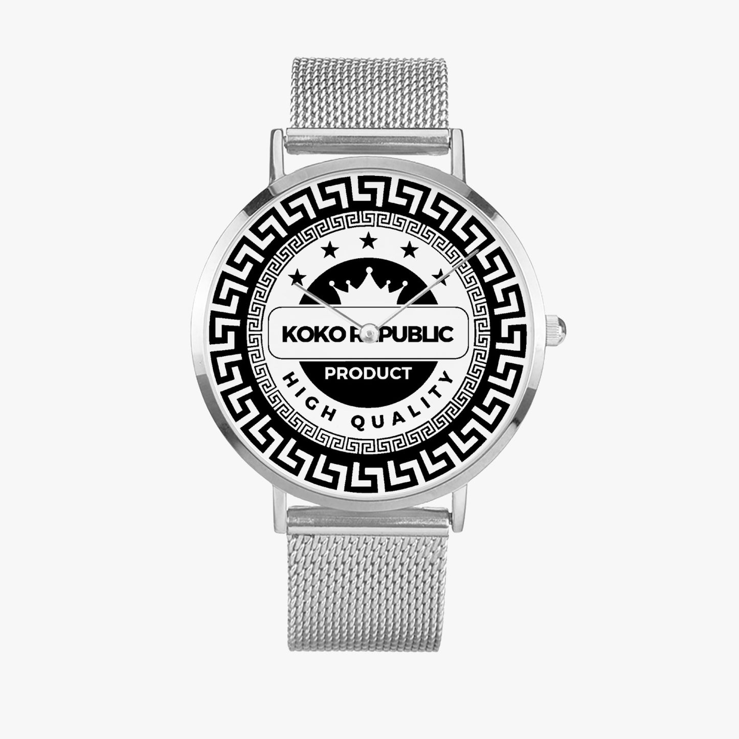 kokorepublic 169. Fashion Ultra-thin Stainless Steel Quartz Watch