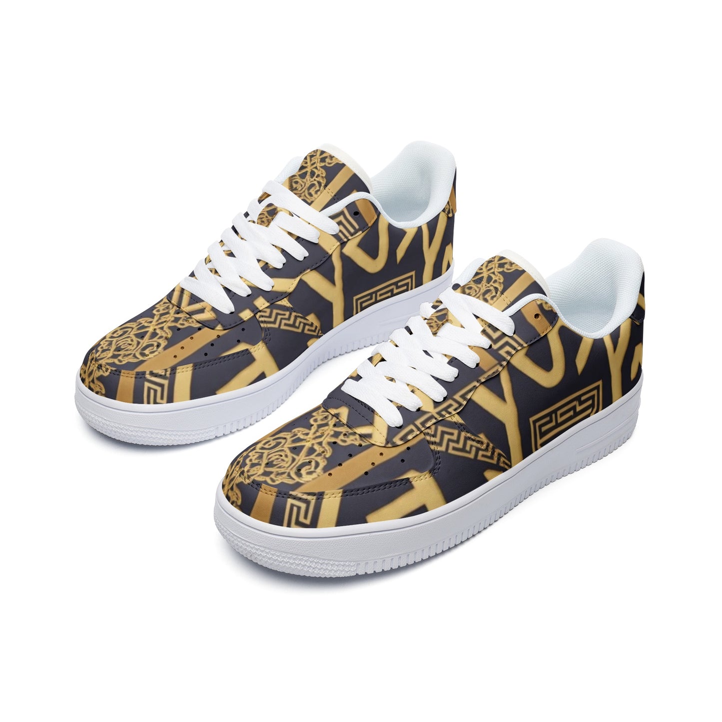 FullbreedCustom Unisex Low Top Leather Sneakers