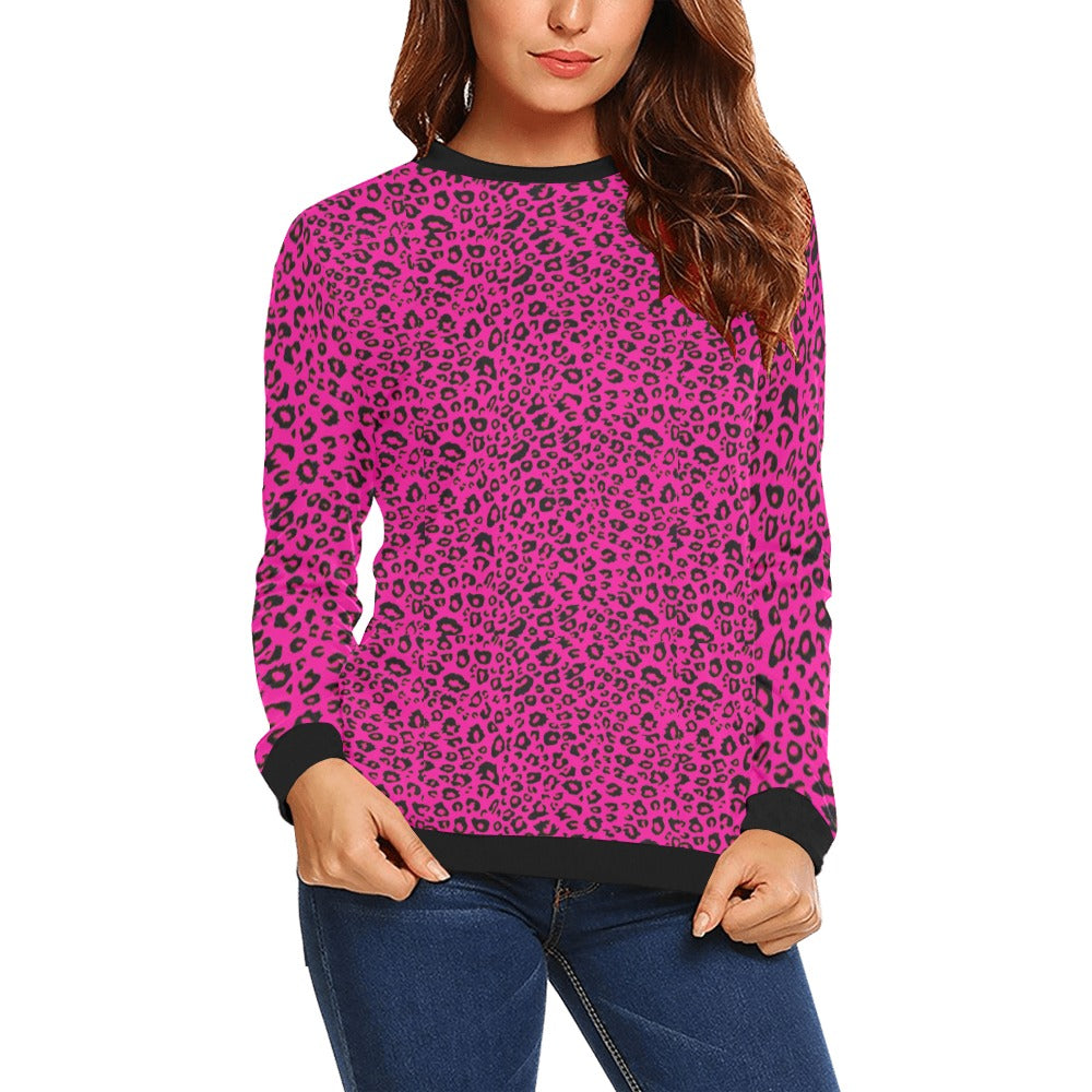 kokorepublic Women's All Over Print Sweatshirt (Model H18)