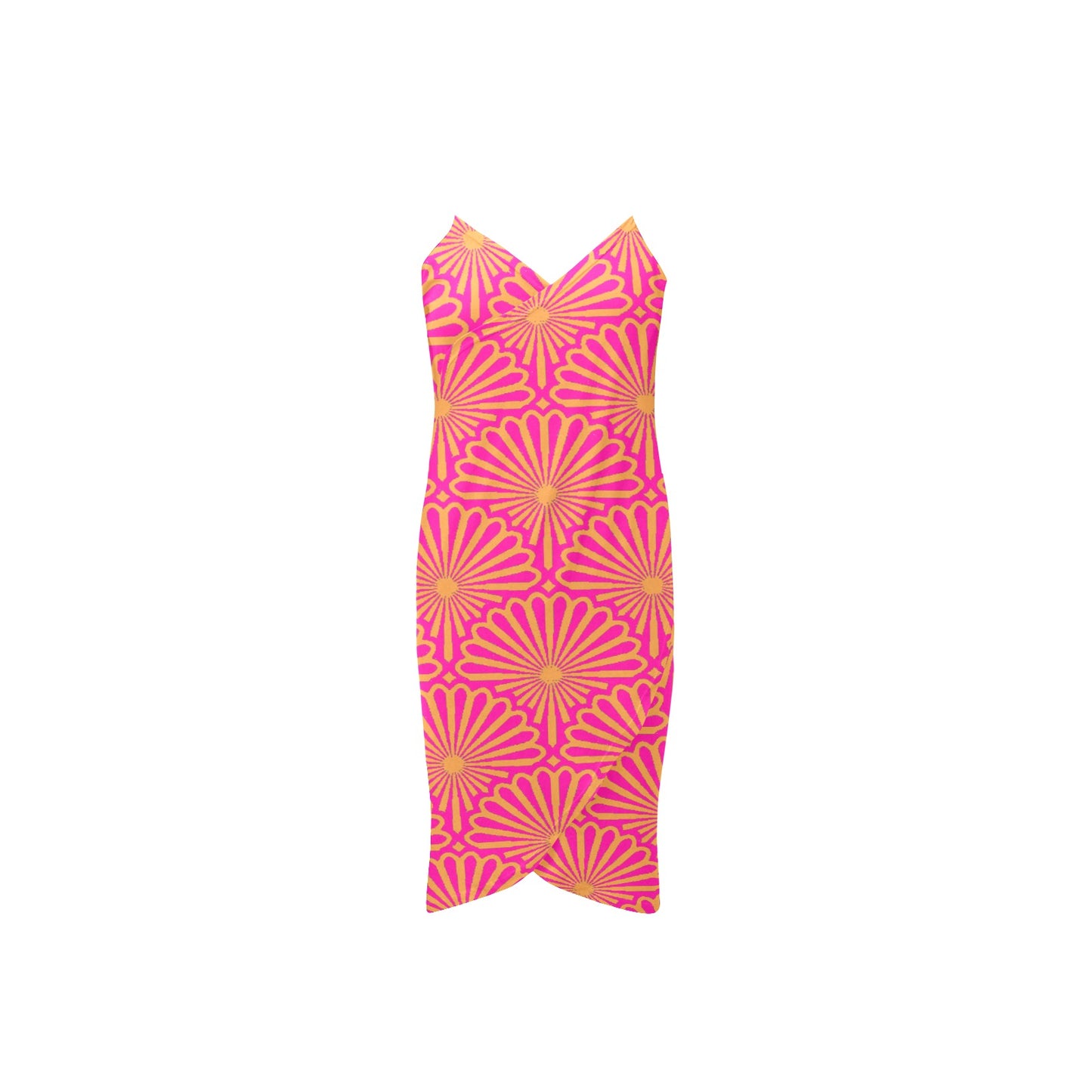 kokorepublic Spaghetti Strap Backless Beach Dress (D65)