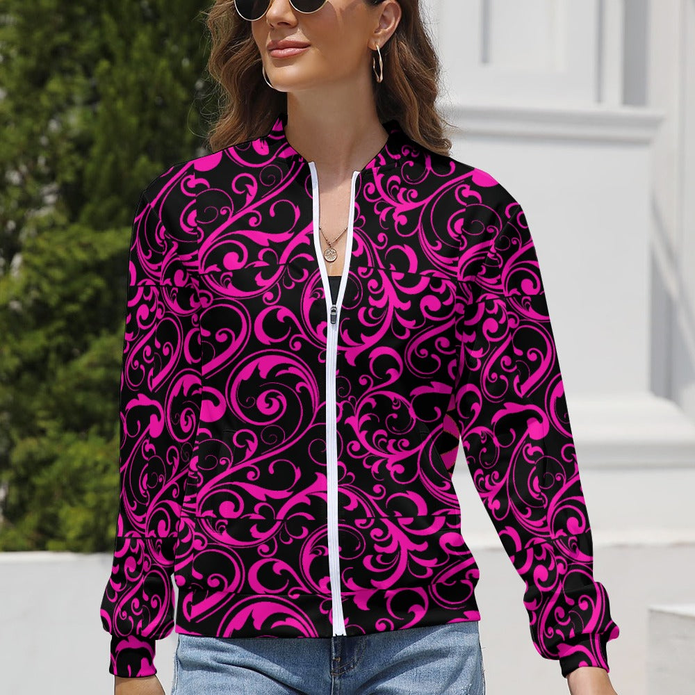 kokorepublic Women's Long Sleeve Zipper Jacket