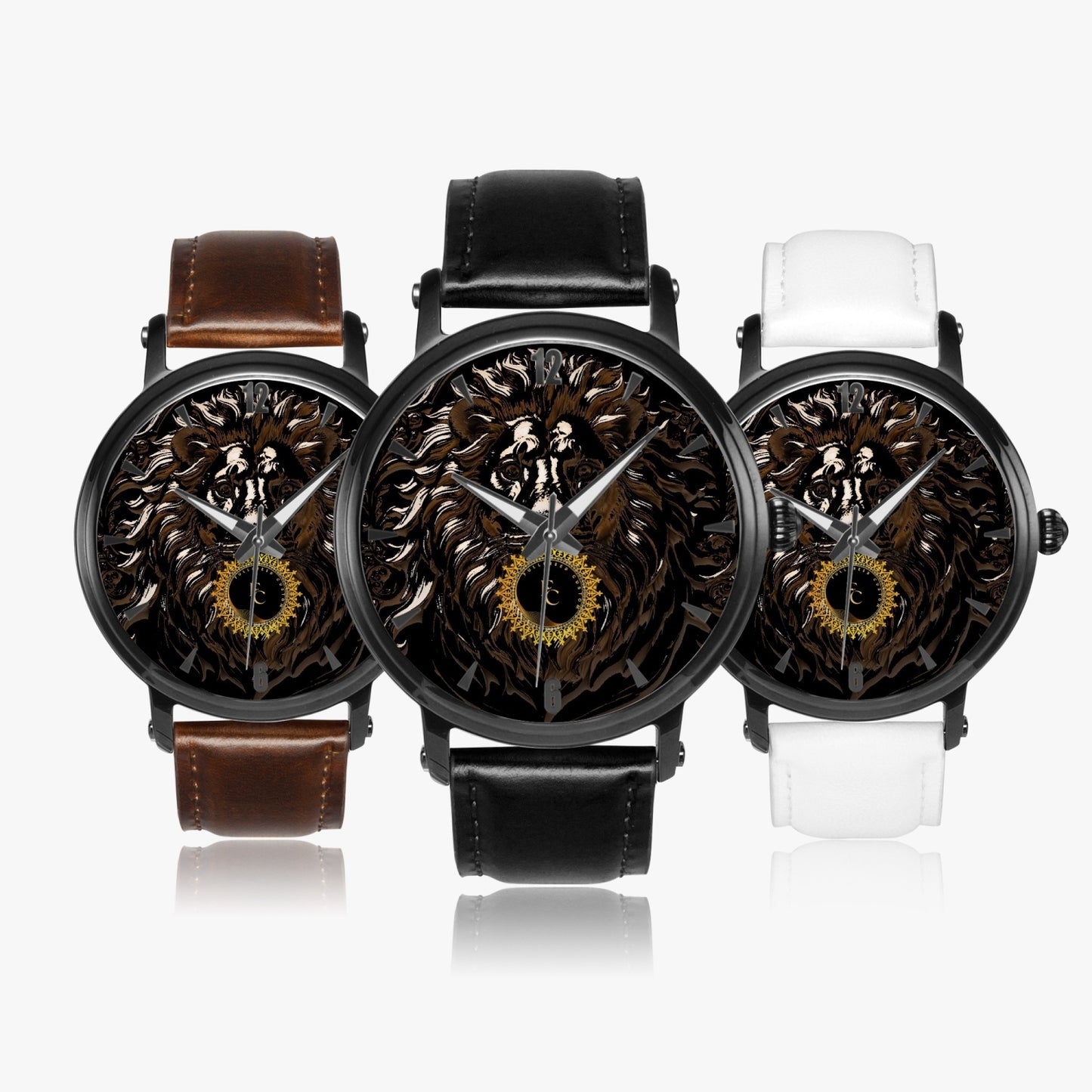 157. 46mm Unisex Automatic Watch(Black)