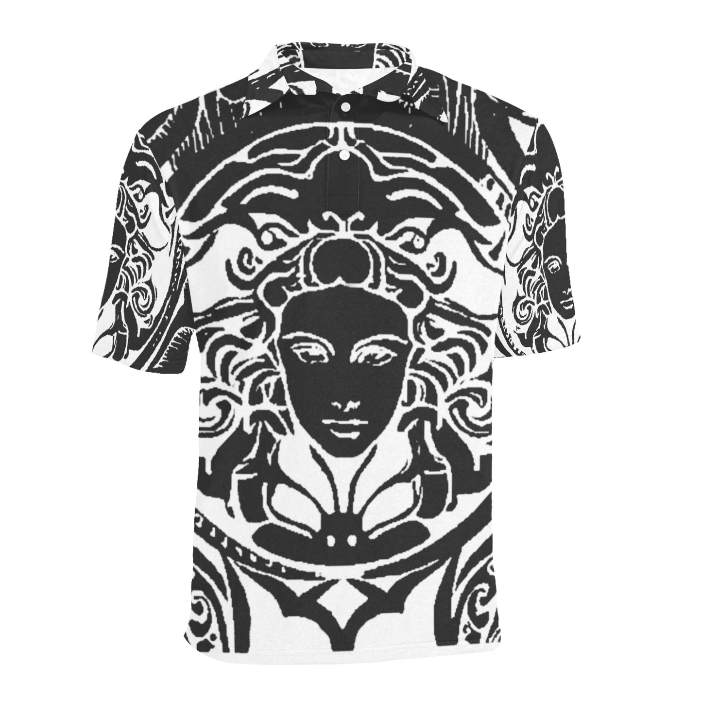 Kokorepublic  Print Polo Shirt (T55)