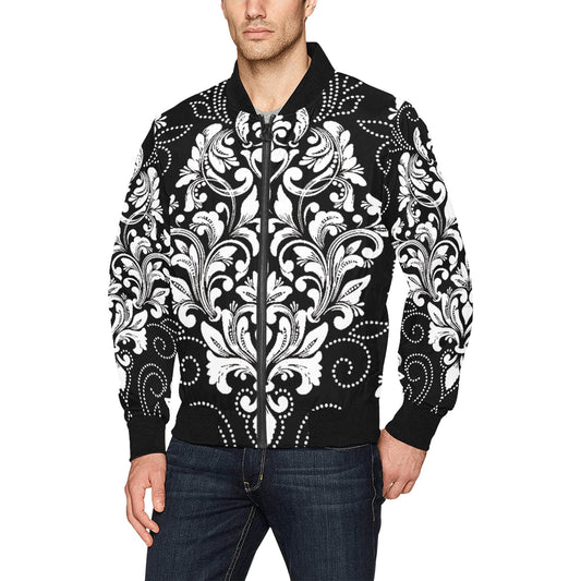 kokorepublic  Men's All Over Print Bomber Jacket (Model H31)