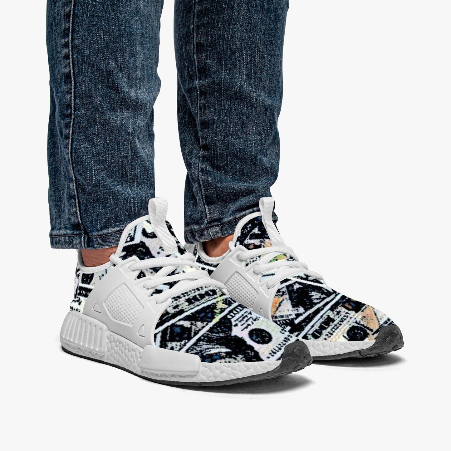 kokorepublic 915. Lightweight Athletic Sneakers - Backstay Printable