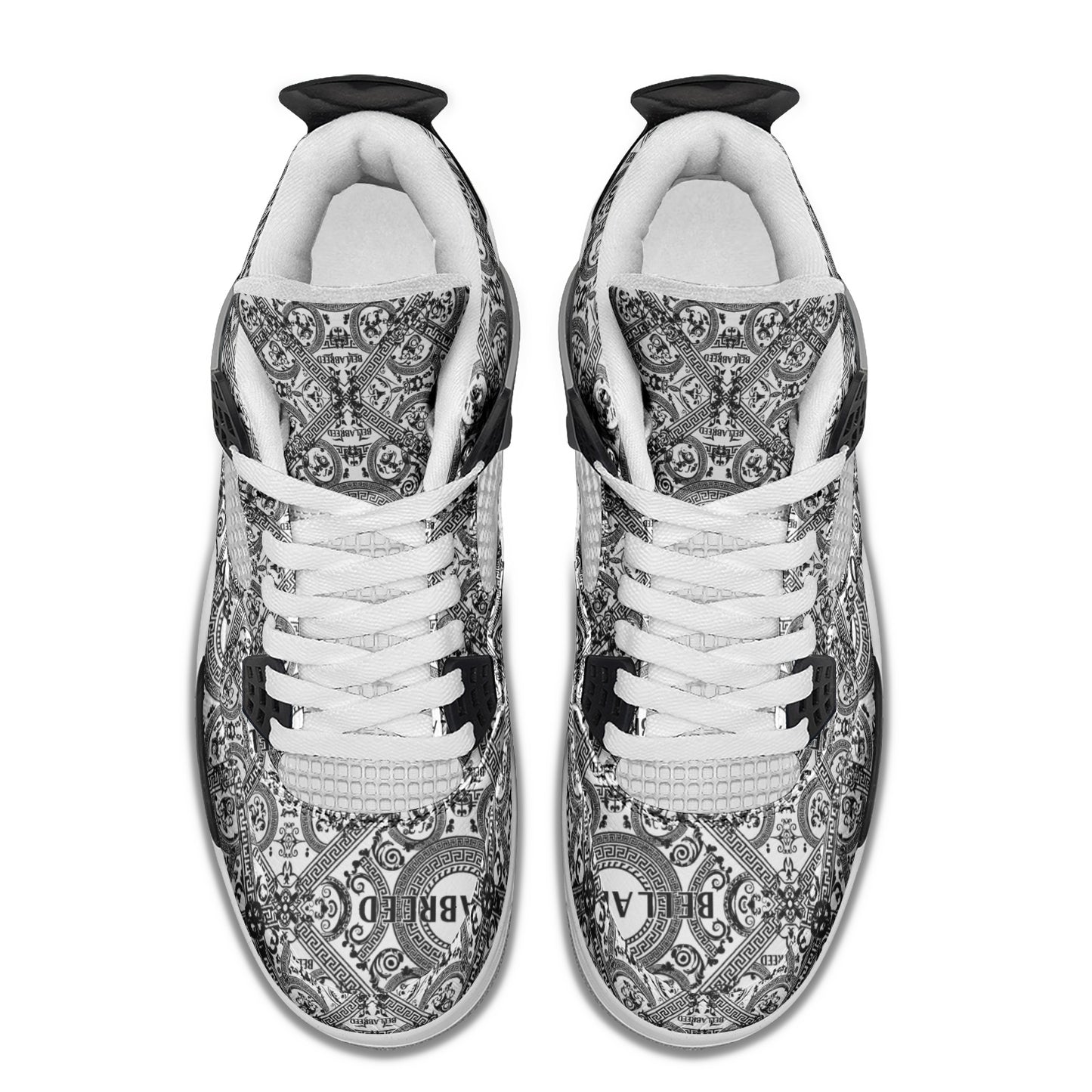 Bellabreed  Unisex Non Slip Lace Up Breathable Fashion Sneakers