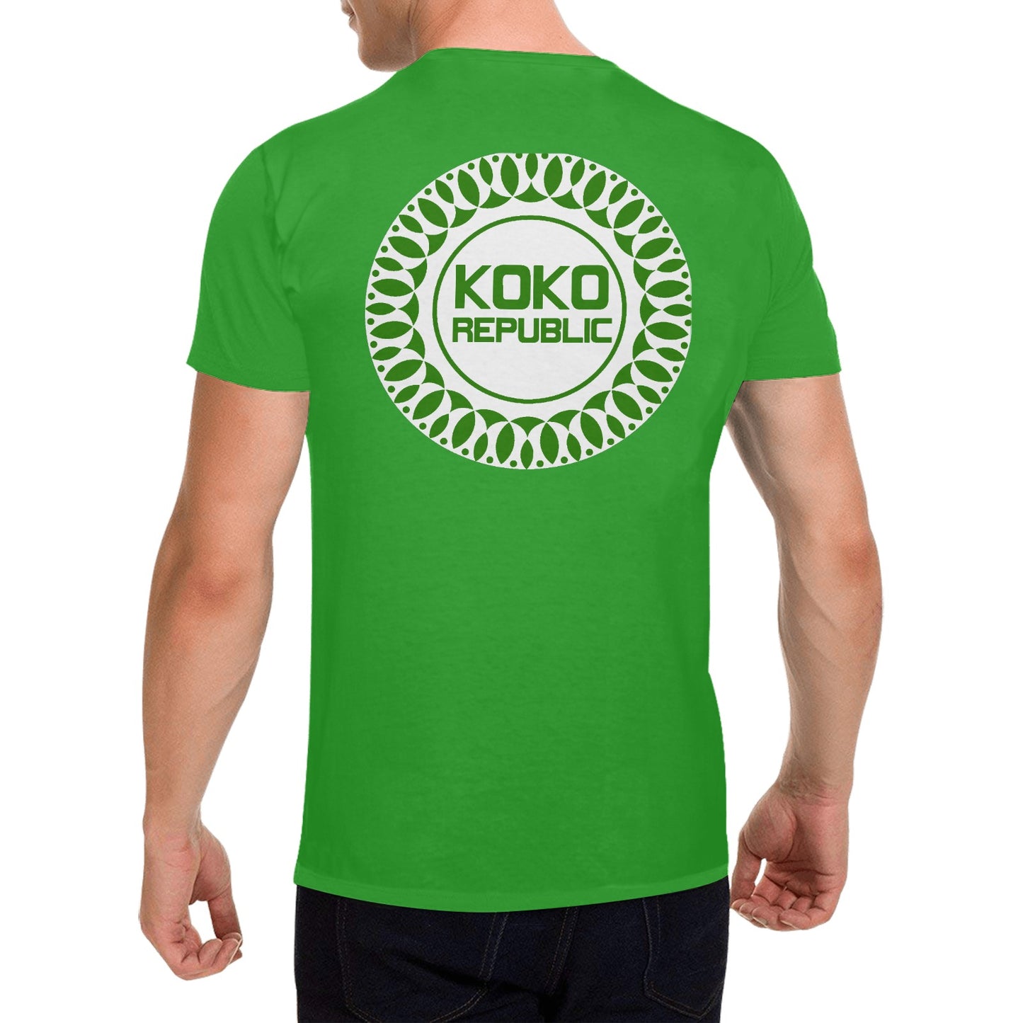 kokorepublic Men's Gildan T-shirt 100% Cotton (USA Size) (Model T02)