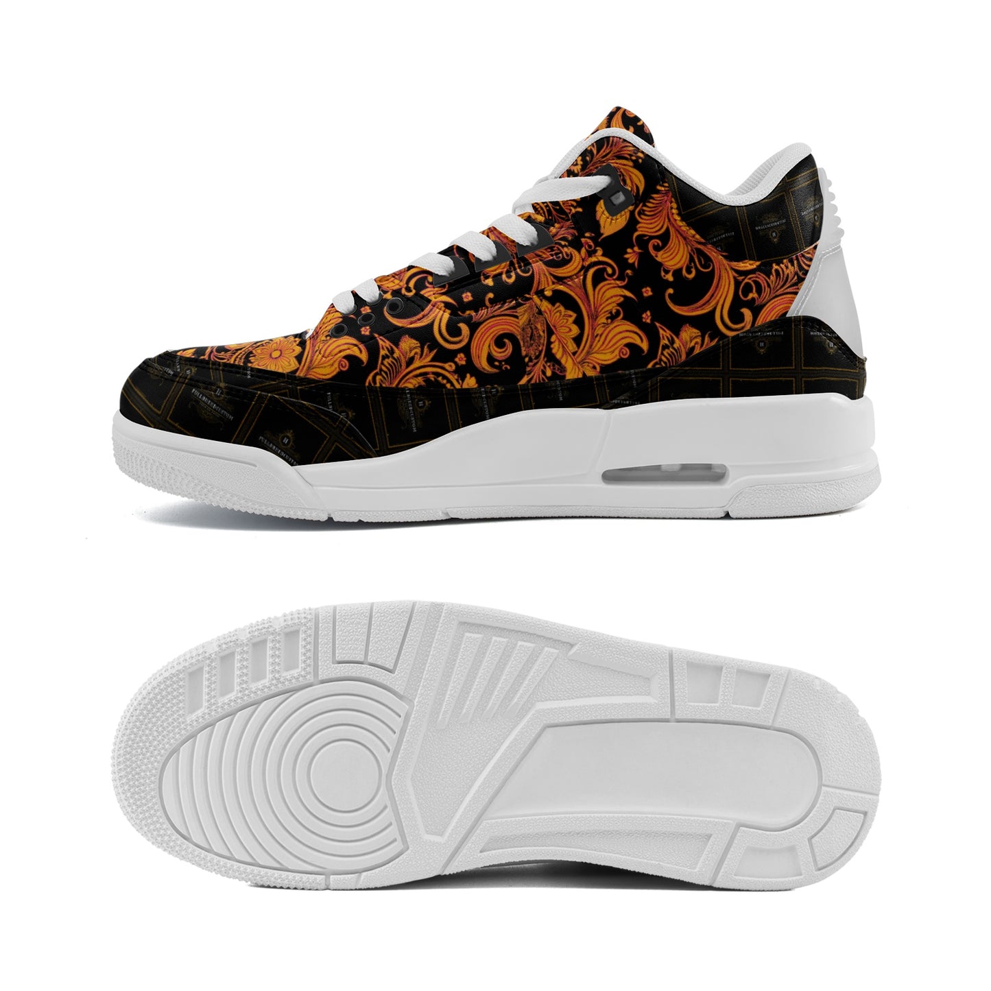 fullbreedcustom Unisex Non Slip Sneakers Lace Up Fashion Shoes