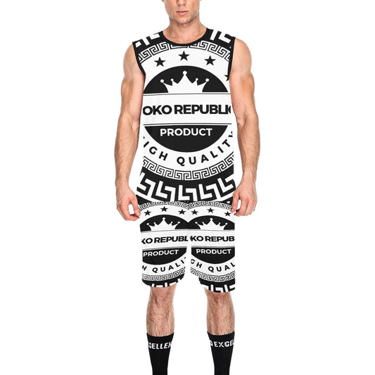 kokorepublic Men's Basketball Tracksuit